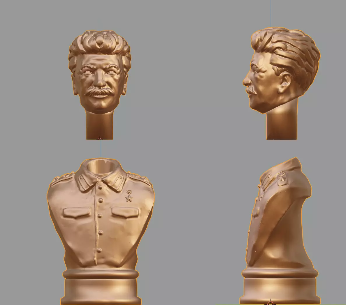 Joseph Stalin 3D print model