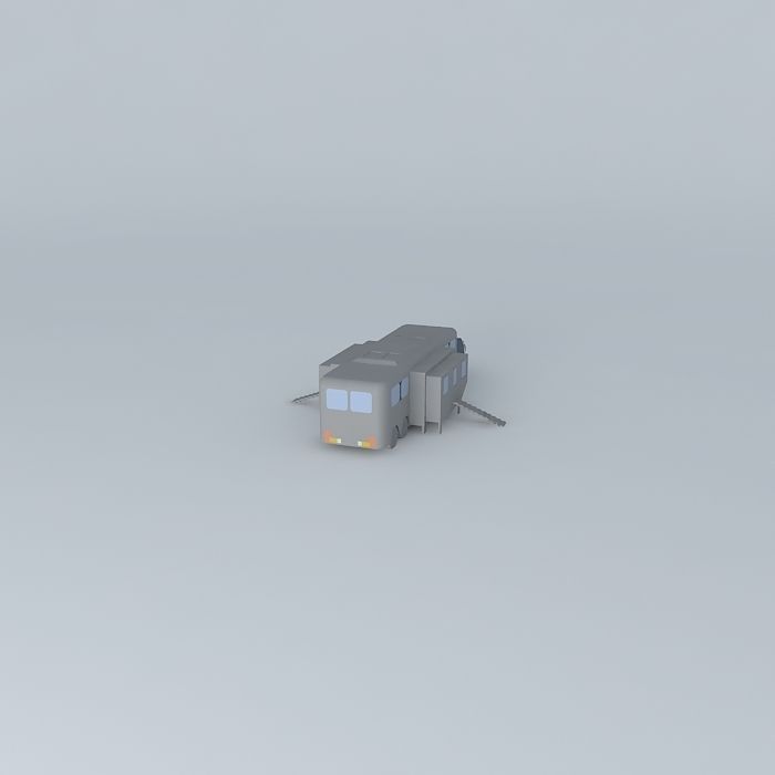 Heavy Duty Mobile Home Free 3D model_1