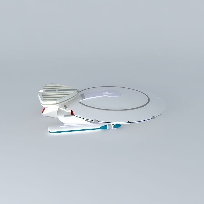 Star Trek Nebula Class Ship Free 3D model_2