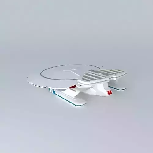 Star Trek Nebula Class Ship Free 3D model