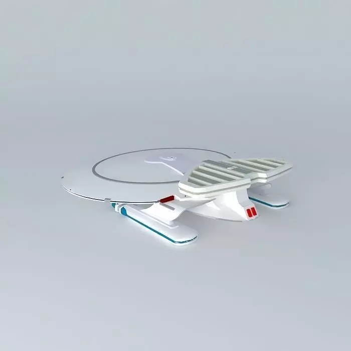 Star Trek Nebula Class Ship Free 3D model_0