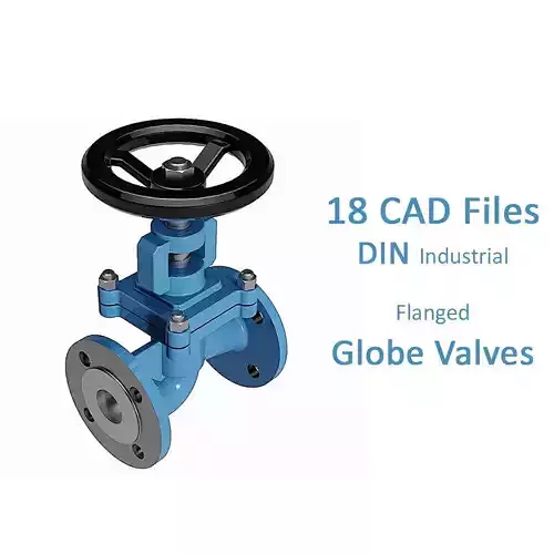 Bellow Sealed Globe Valves - DIN Flanged Ends - 