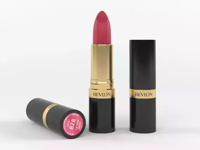 Revlon Super Lustrous Matte Lipstick 3D model