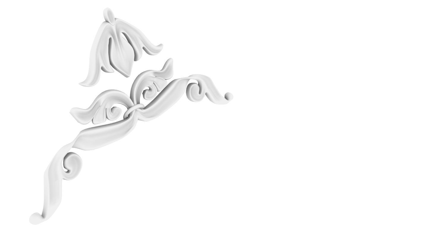 Ornamental Architectural Flourish 3D model_2