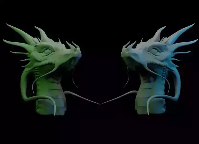 Dragon Head 3D model