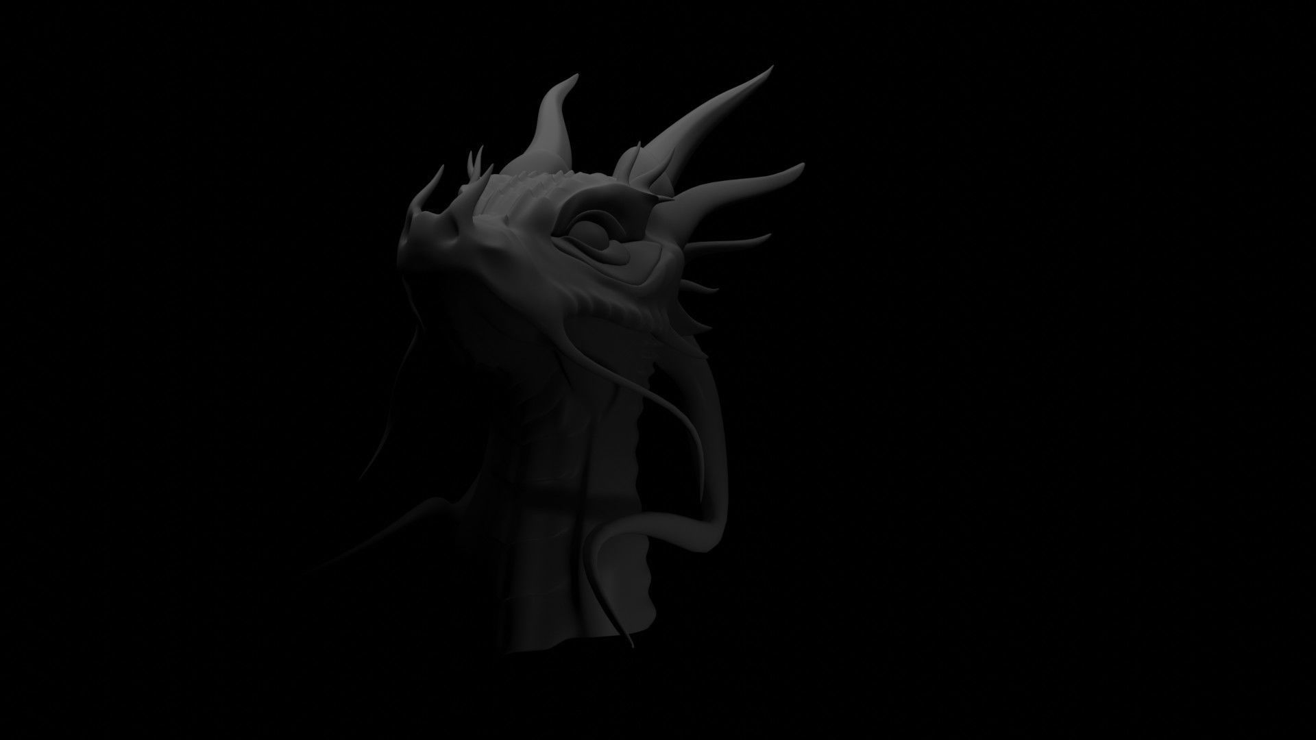 Dragon Head 3D model_20