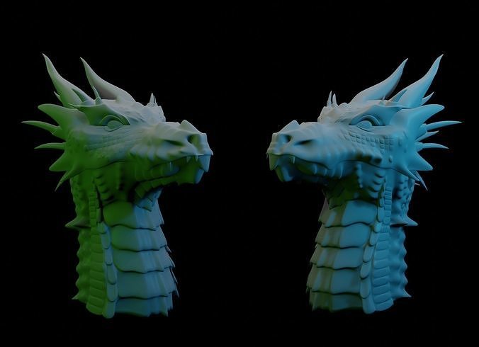 Dragon Head 3D model