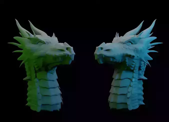 Dragon Head 3D model