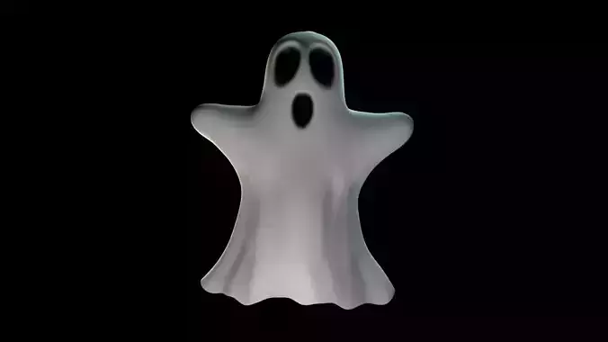 halloween ghost 3D model