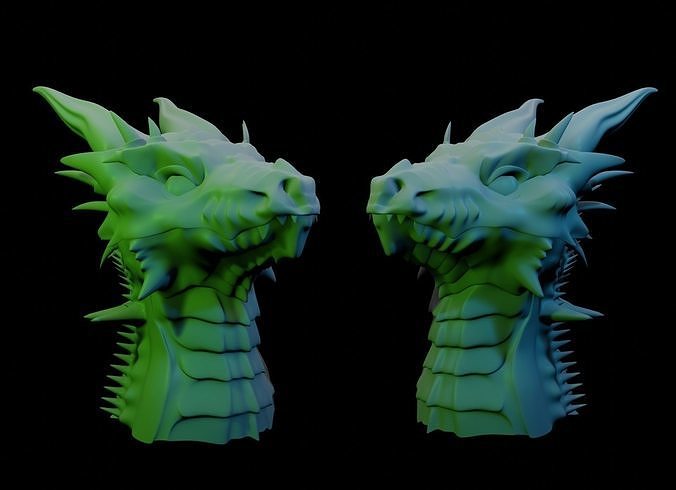 Dragon Head 3D model