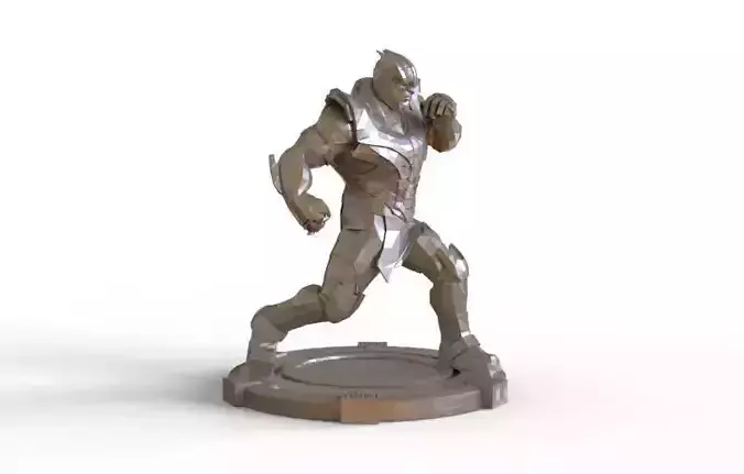 Thanos fight pose 3D print model