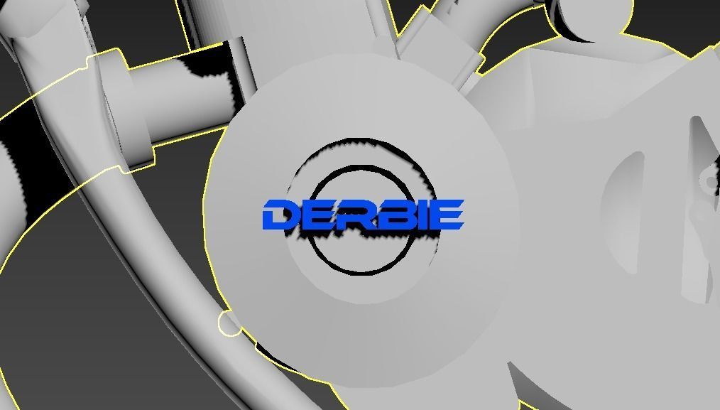 derbi senda drd xtreme 3D print model_2