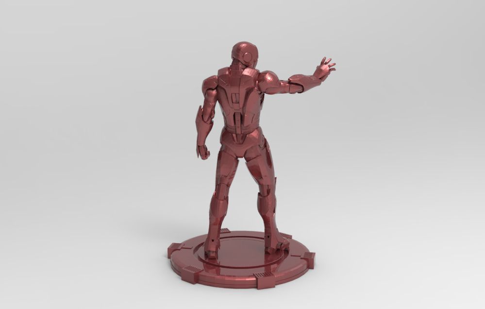 Iron Man 3D print model_20
