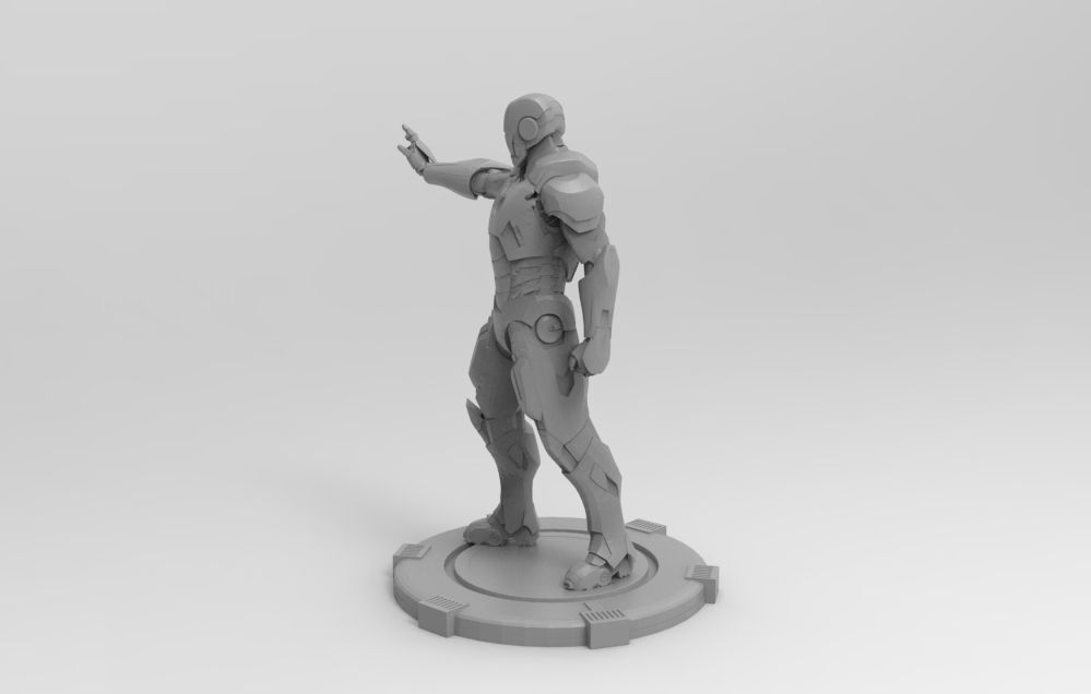 Iron Man 3D print model_11