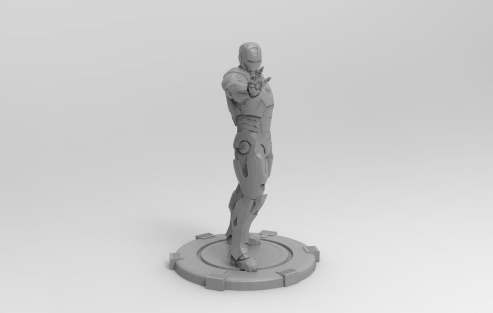 Iron Man 3D print model_5