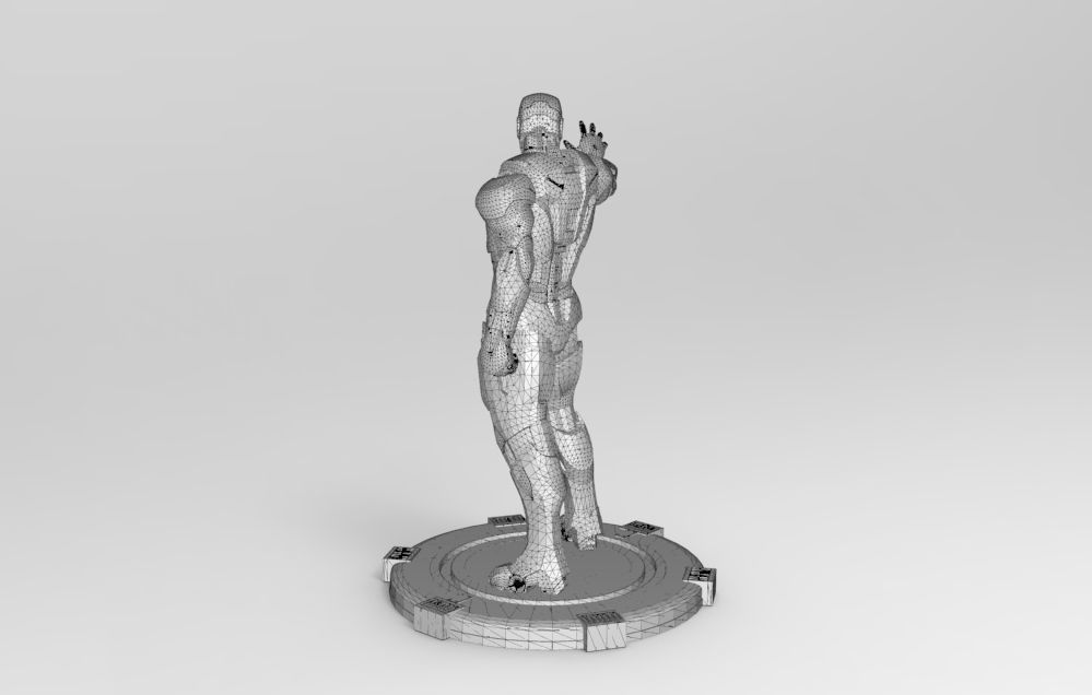 Iron Man 3D print model_41