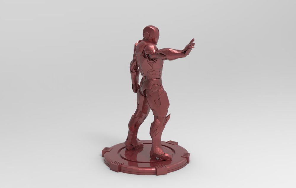 Iron Man 3D print model_23