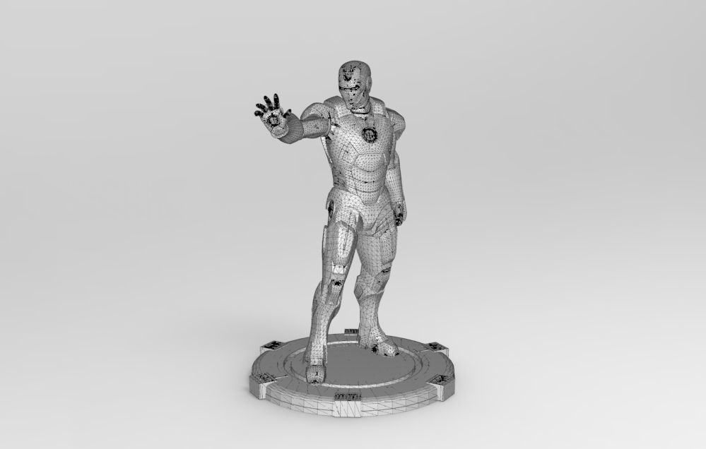 Iron Man 3D print model_50