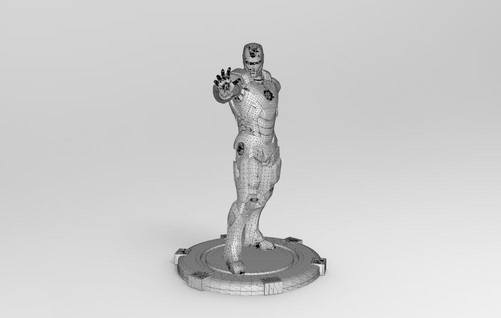 Iron Man 3D print model_49