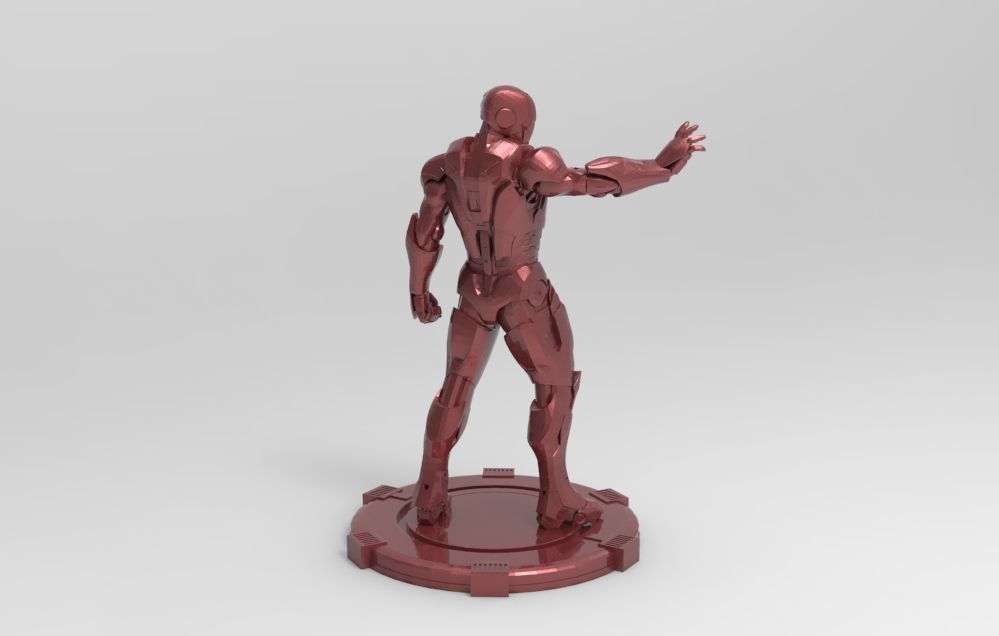 Iron Man 3D print model_21