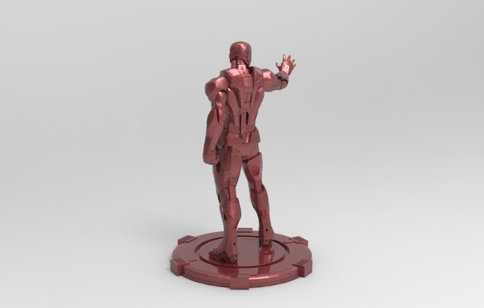 Iron Man 3D print model_35
