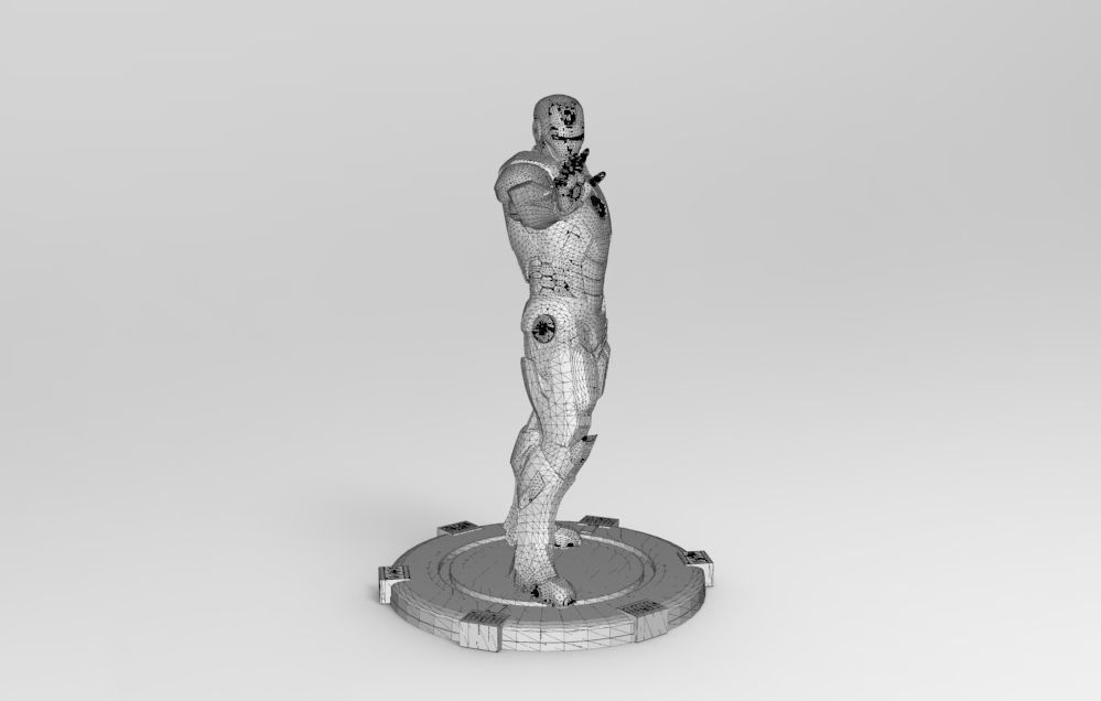 Iron Man 3D print model_48