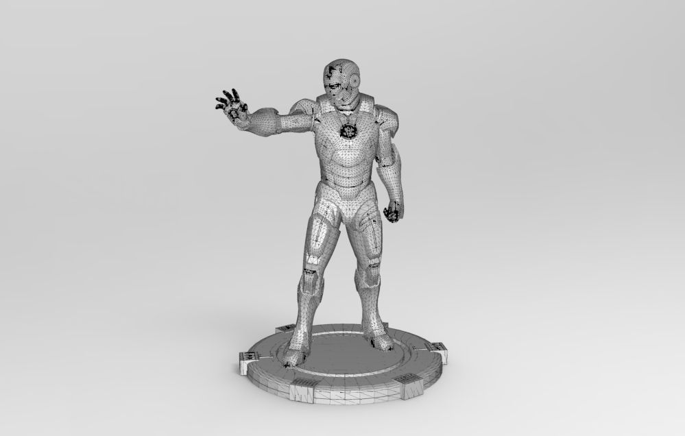 Iron Man 3D print model_51