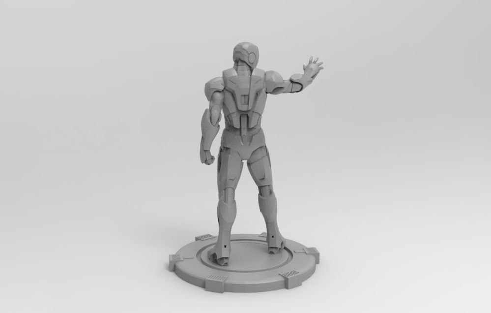Iron Man 3D print model_16