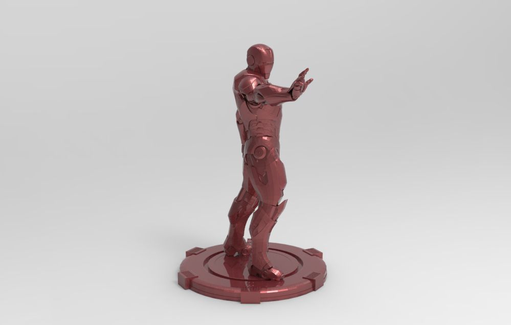 Iron Man 3D print model_24