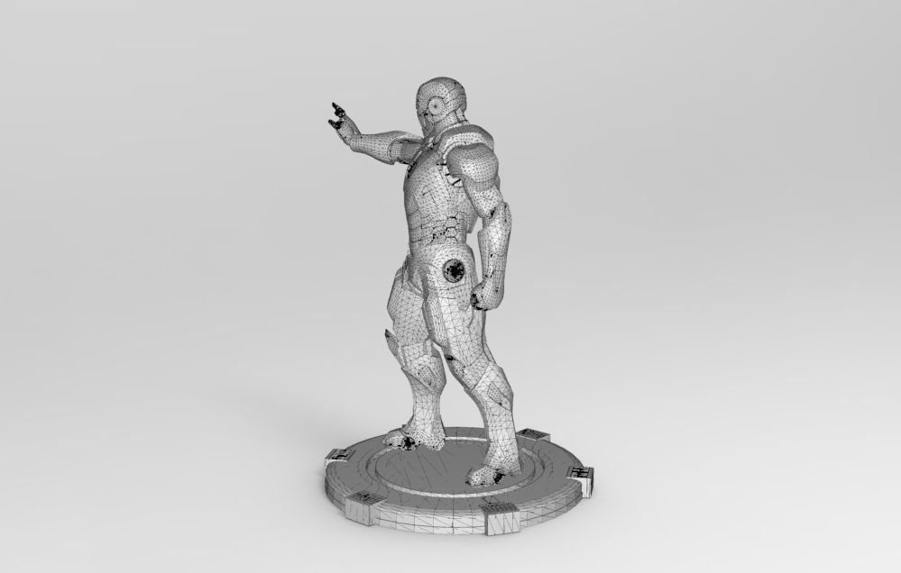 Iron Man 3D print model_38