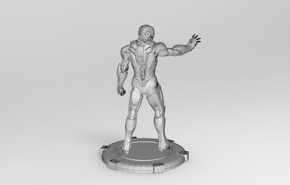 Iron Man 3D print model_44