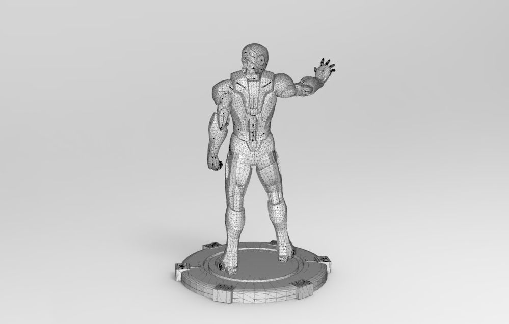 Iron Man 3D print model_43