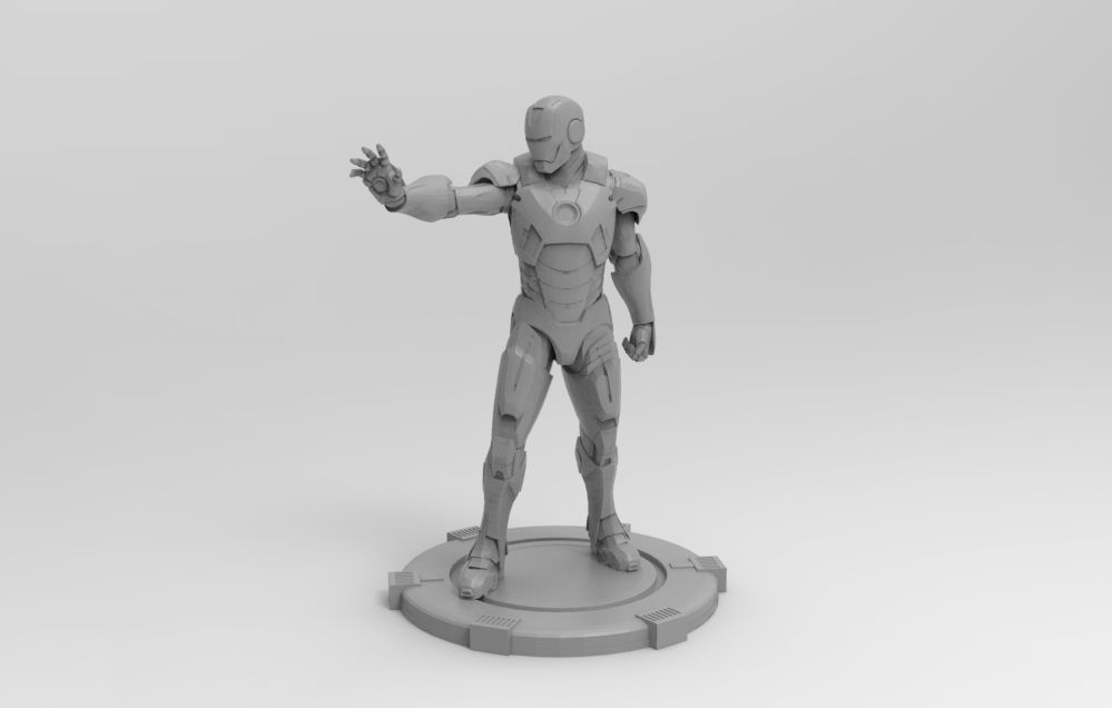 Iron Man 3D print model_8