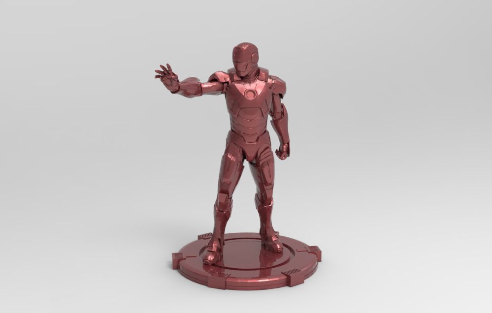 Iron Man 3D print model_18