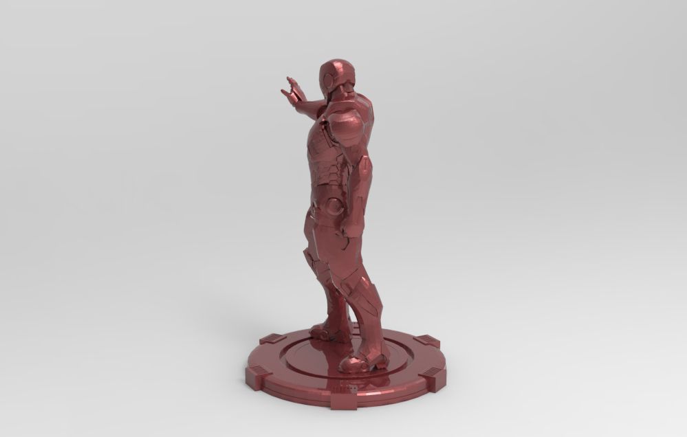 Iron Man 3D print model_32