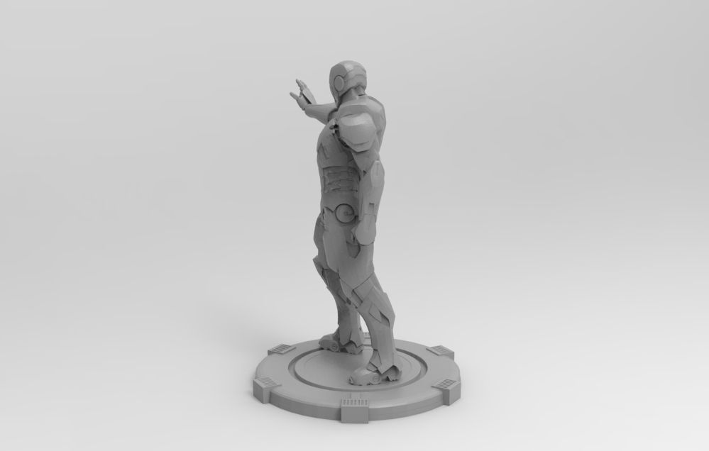 Iron Man 3D print model_12