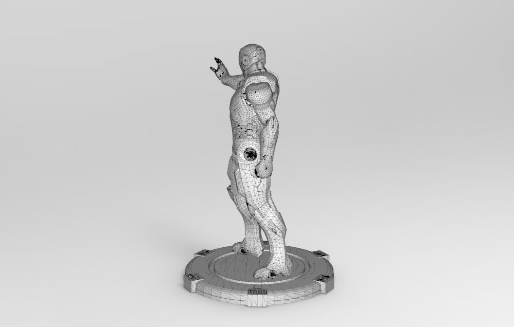 Iron Man 3D print model_39