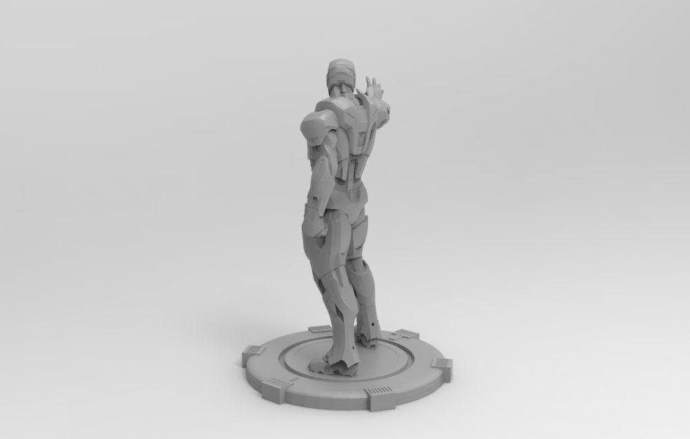 Iron Man 3D print model_14
