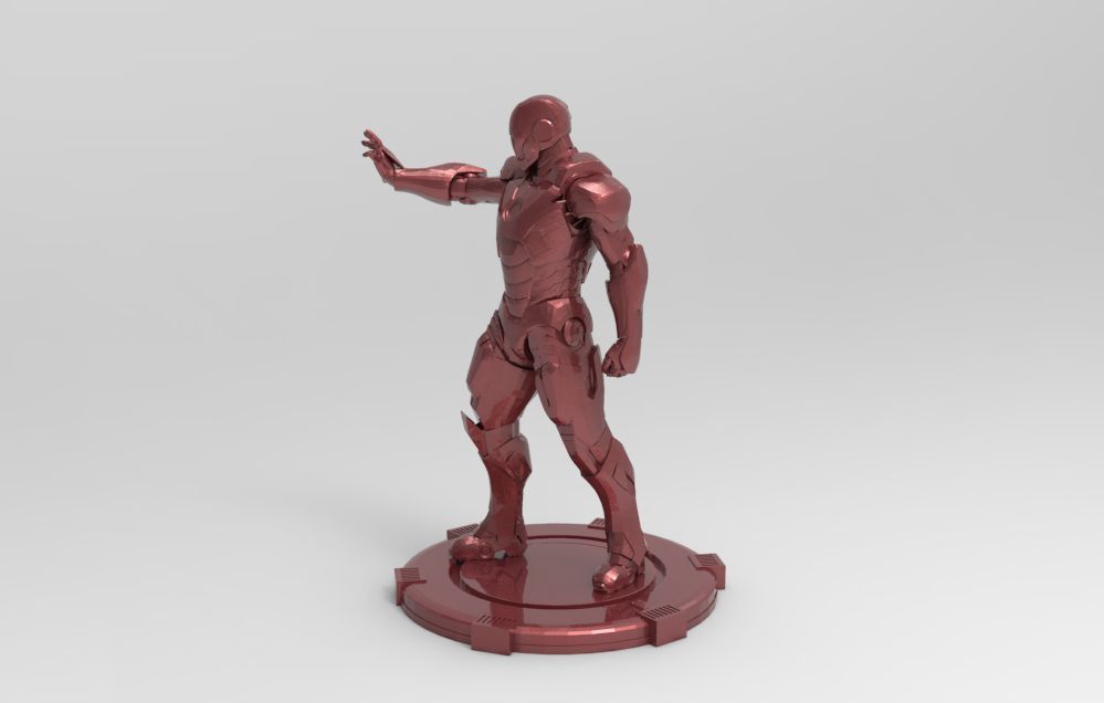 Iron Man 3D print model_30