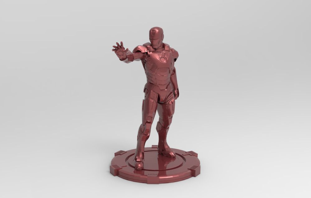 Iron Man 3D print model_27
