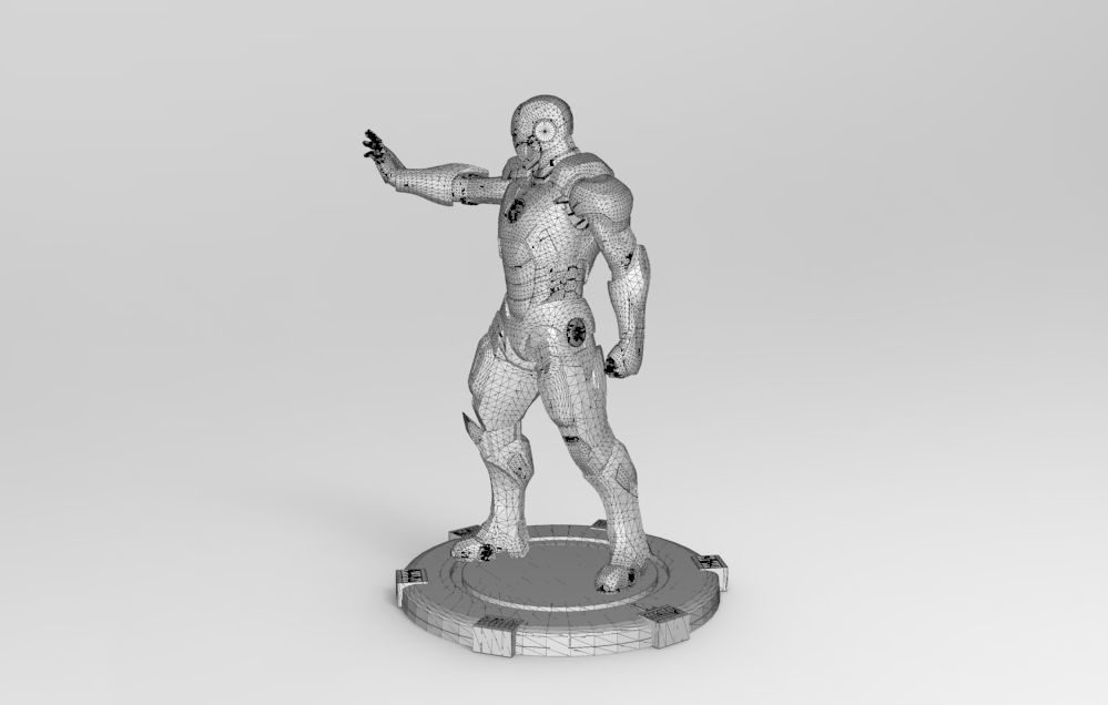 Iron Man 3D print model_37