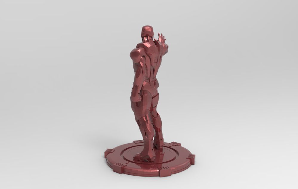 Iron Man 3D print model_34