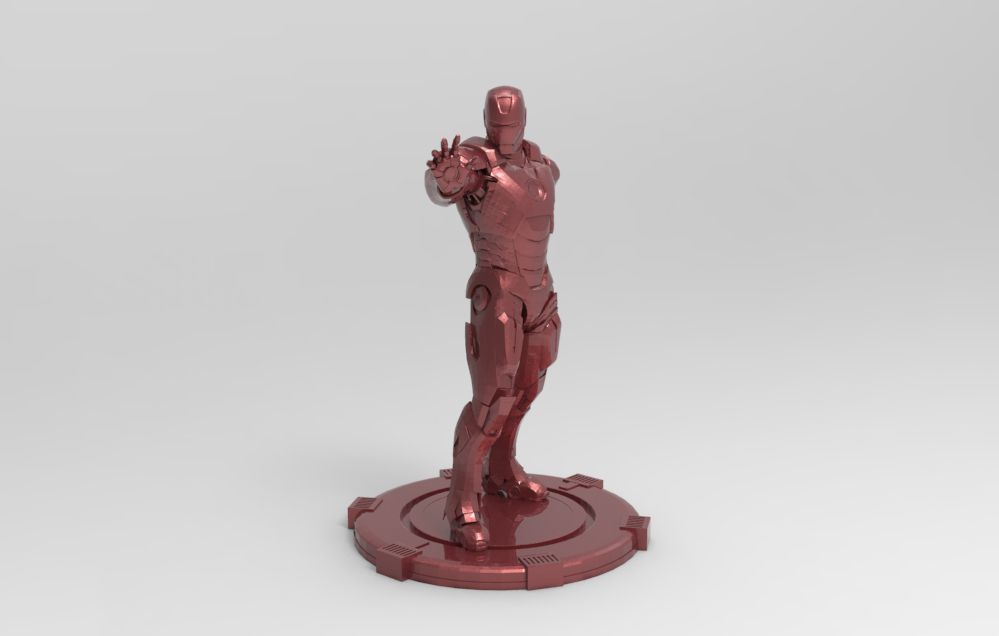 Iron Man 3D print model_26
