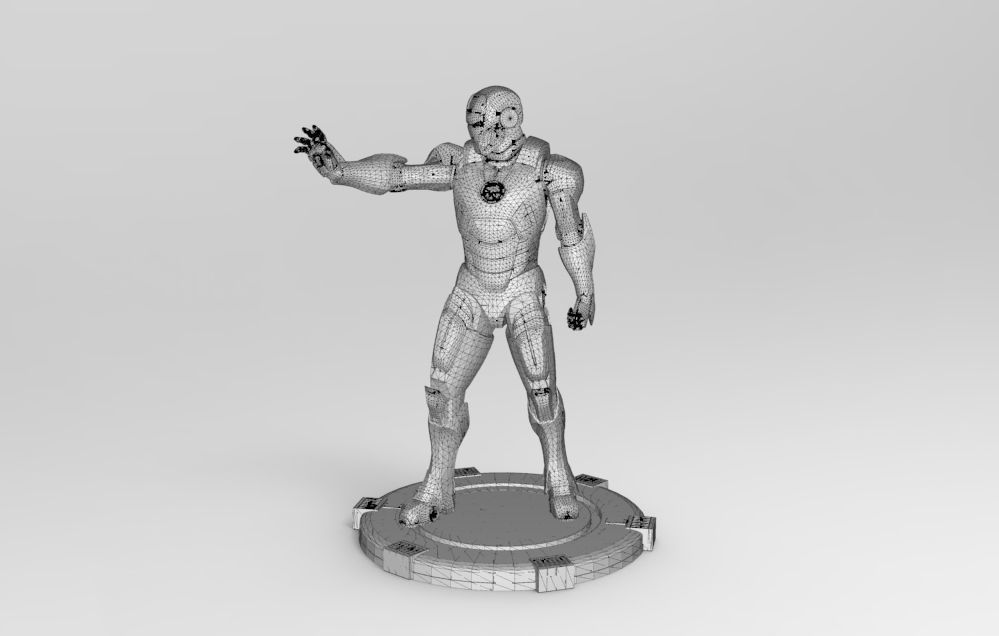 Iron Man 3D print model_52