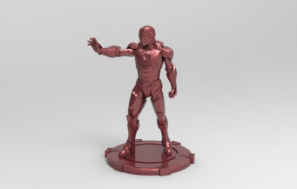 Iron Man 3D print model_28
