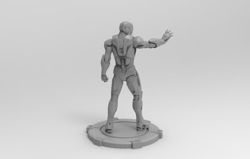 Iron Man 3D print model_17