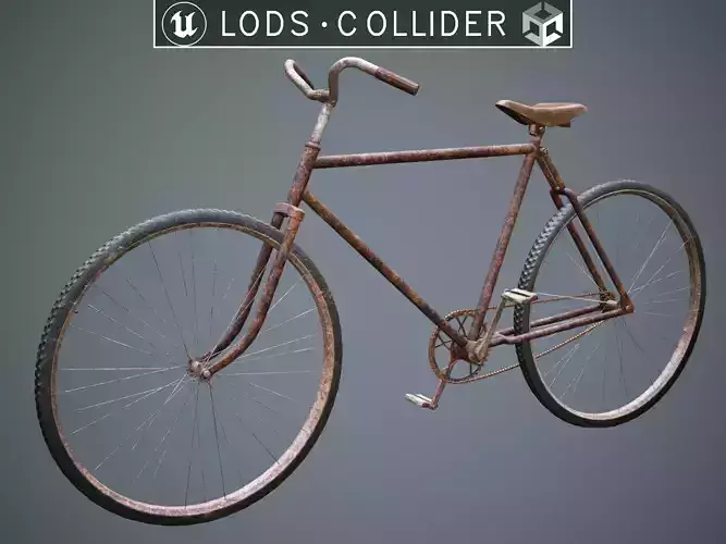 Vintage Bicycle Rusty - Updated for 2021