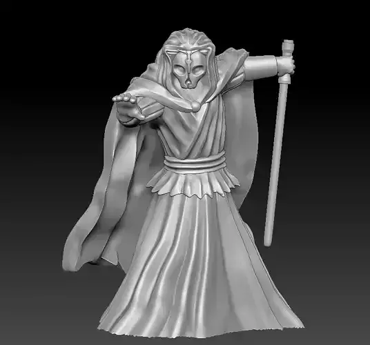 Spooky Ancient Knight 3D print model