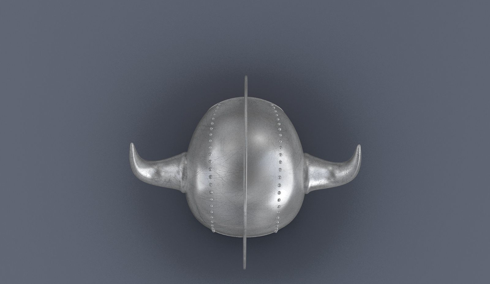 Bugle Helmet 3D model_3