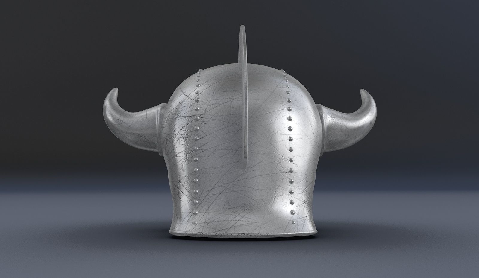 Bugle Helmet 3D model_2